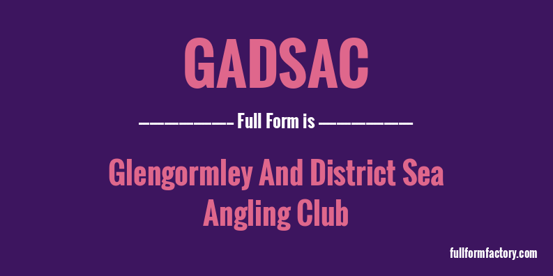 gadsac-full-form