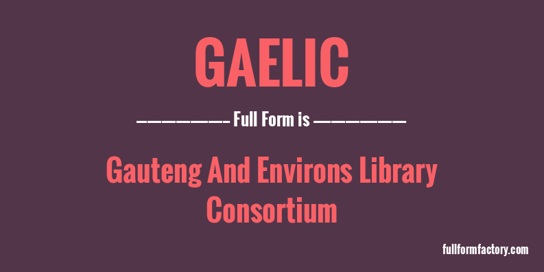 gaelic-full-form