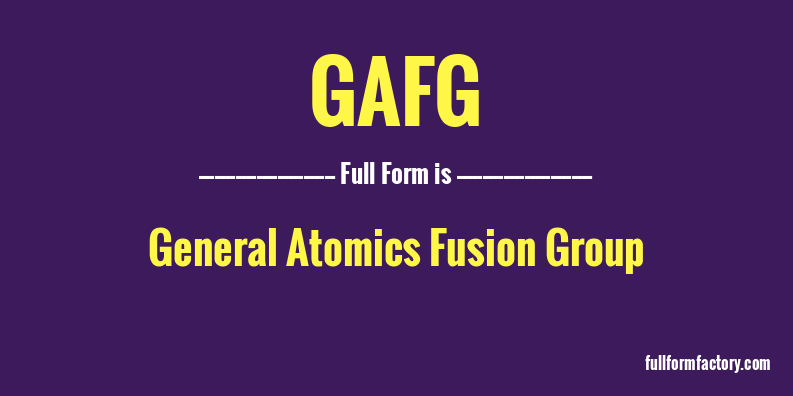 gafg-full-form