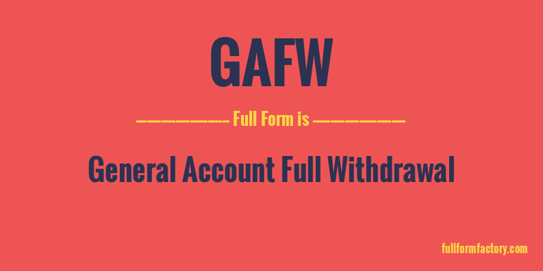 gafw-full-form