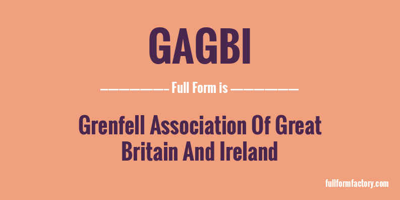 gagbi-full-form
