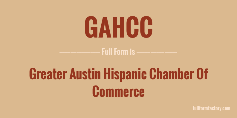 gahcc-full-form