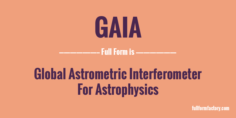gaia-full-form