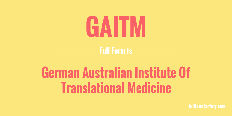 gaitm-full-form