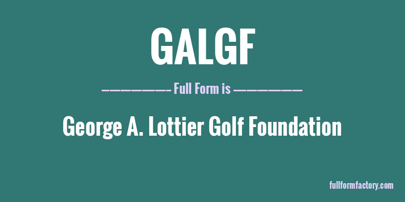 galgf-full-form