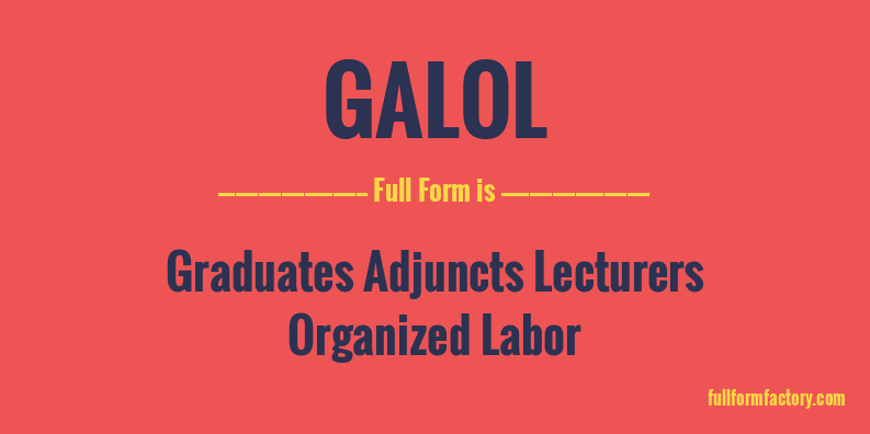 galol-full-form