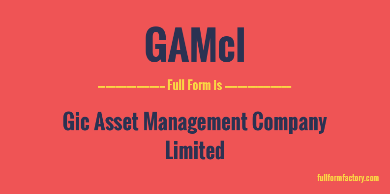 gamcl-full-form