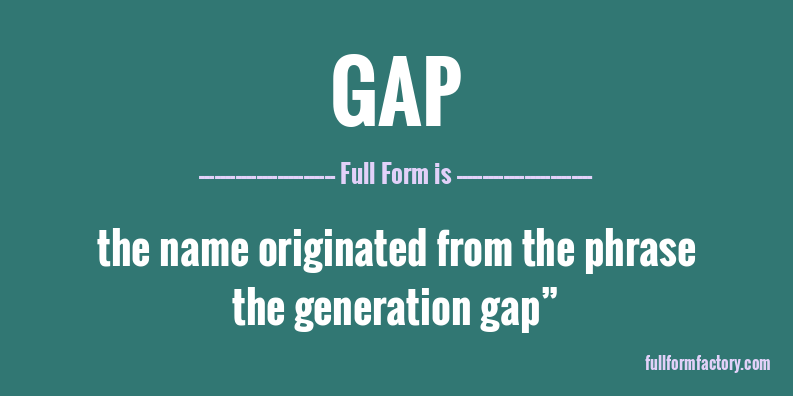 gap-full-form