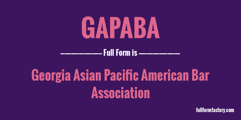 gapaba-full-form