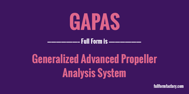 gapas-full-form