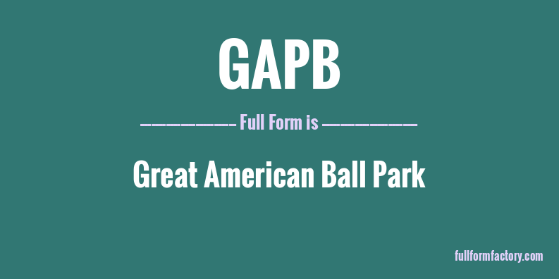 gapb-full-form