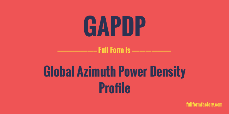 gapdp-full-form