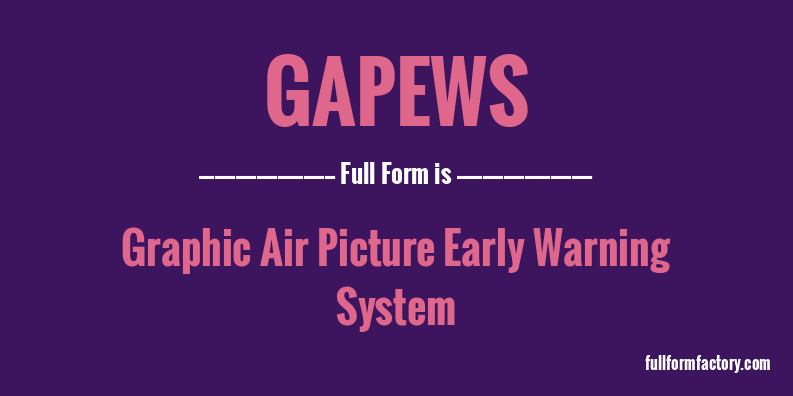 gapews-full-form