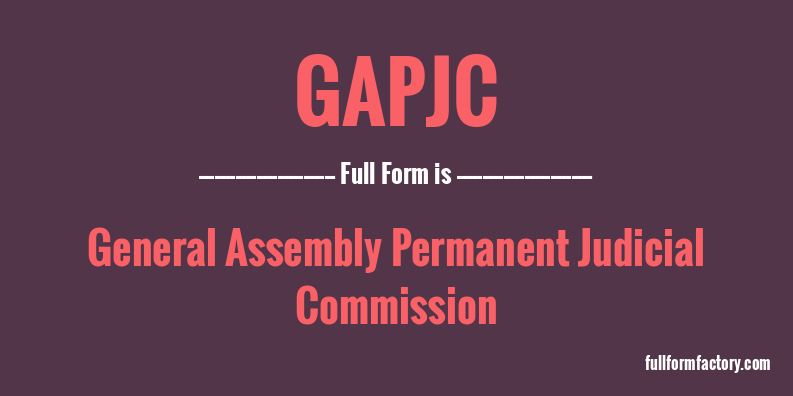 gapjc-full-form
