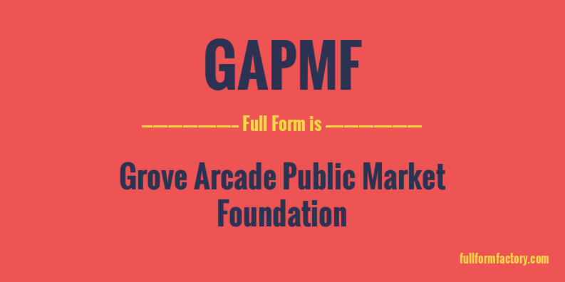 gapmf-full-form