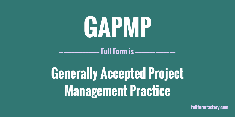 gapmp-full-form
