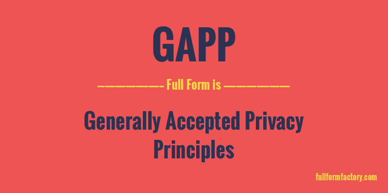 gapp-full-form
