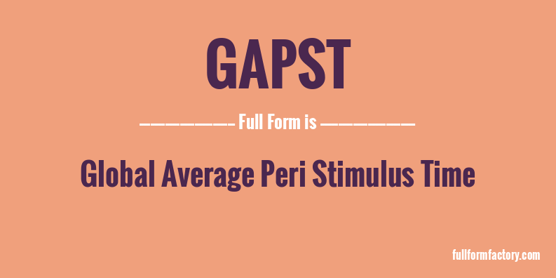 gapst-full-form
