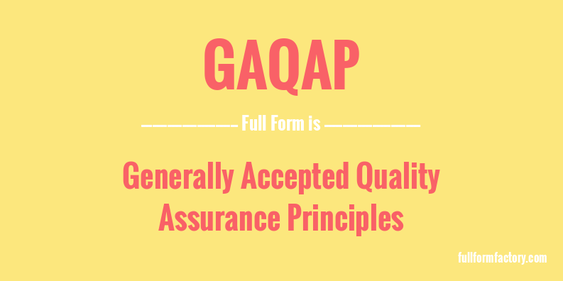 gaqap-full-form