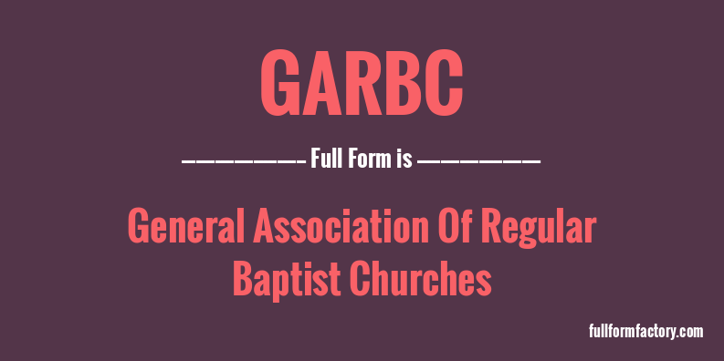 garbc-full-form