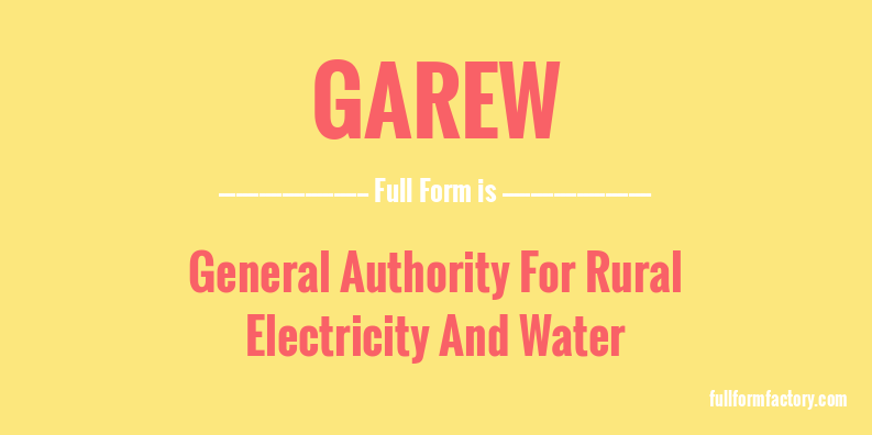 garew-full-form