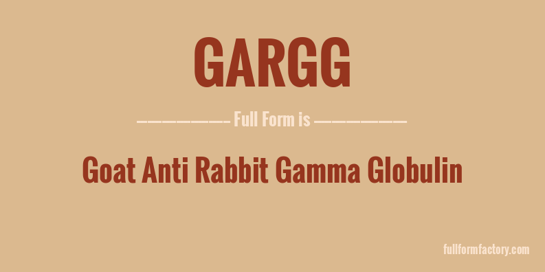 gargg-full-form