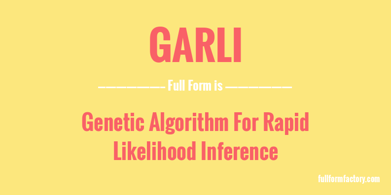 garli-full-form