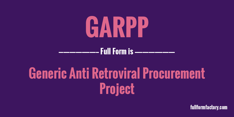 garpp-full-form
