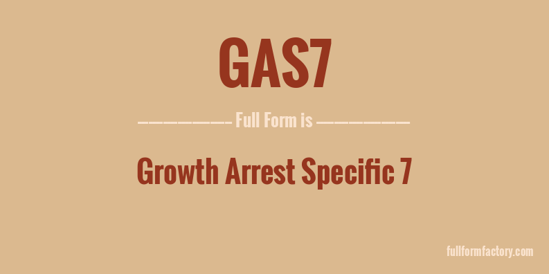 gas7-full-form