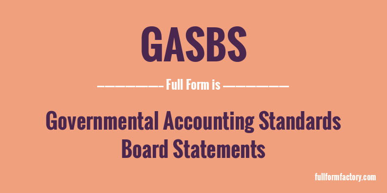 gasbs-full-form