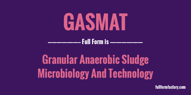 gasmat-full-form