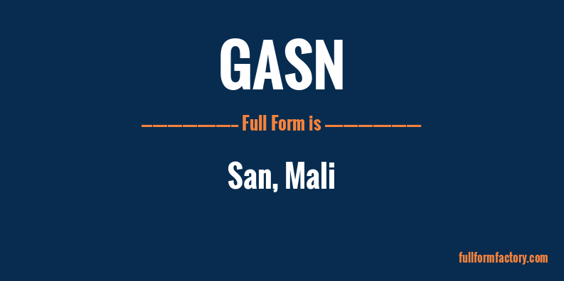 gasn-full-form
