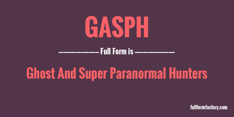 gasph-full-form