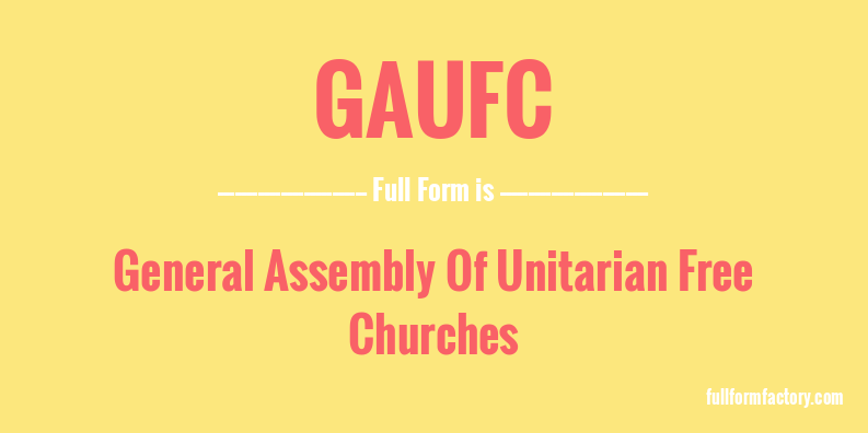 gaufc-full-form