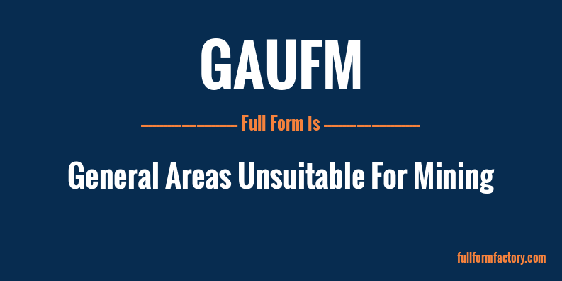 gaufm-full-form