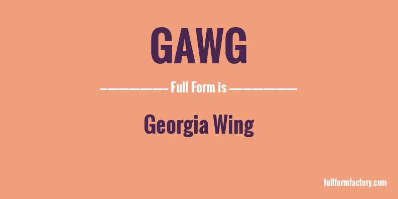 gawg-full-form