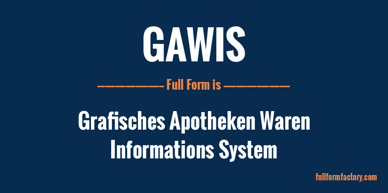 gawis-full-form