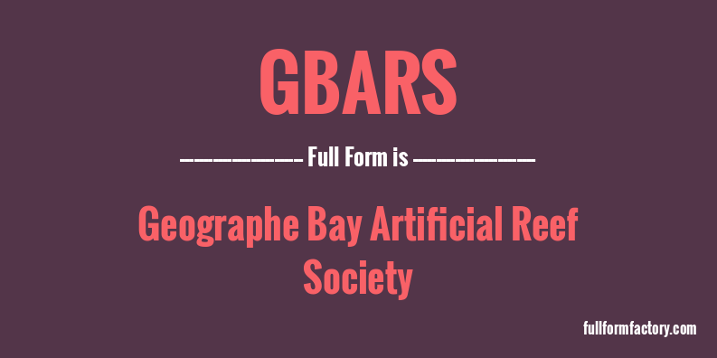 gbars-full-form