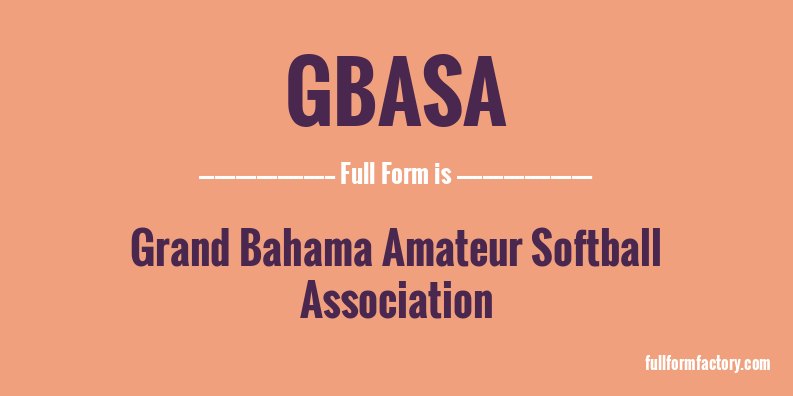 gbasa-full-form