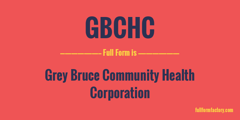 gbchc-full-form