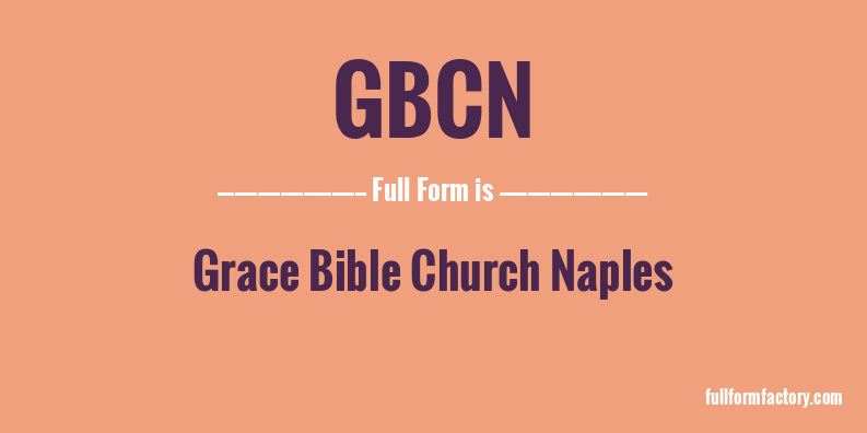 gbcn-full-form