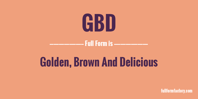 gbd-full-form
