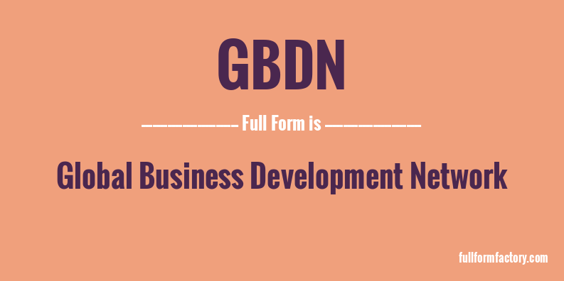 gbdn-full-form