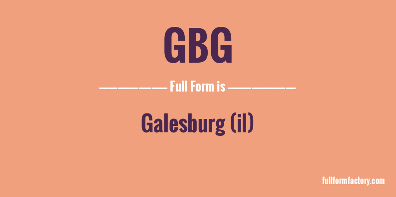 gbg-full-form
