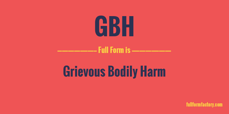 gbh-full-form