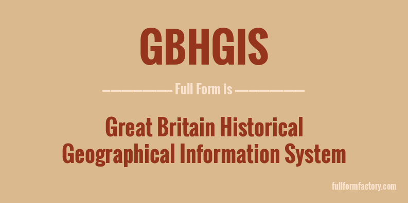 gbhgis-full-form