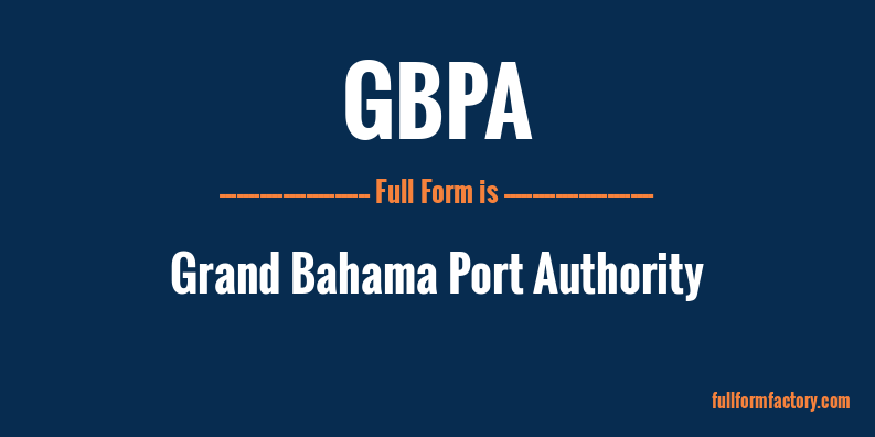 gbpa-full-form