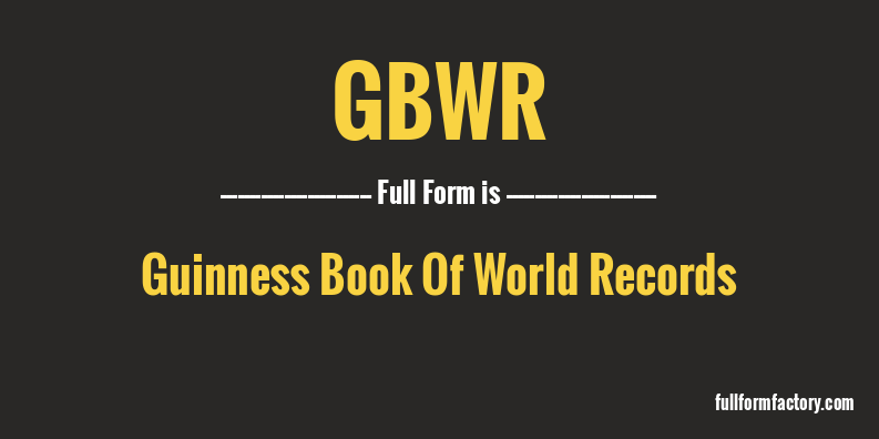 gbwr-full-form