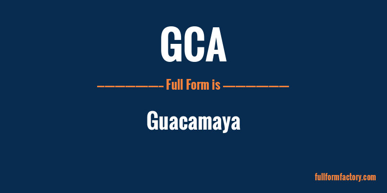 gca-full-form