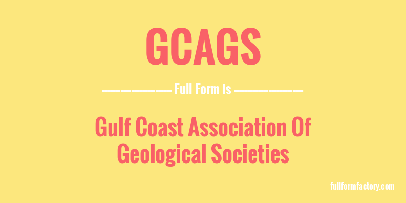 gcags-full-form